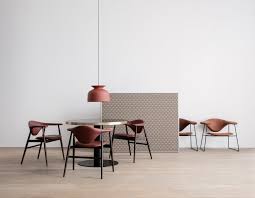 Masculo Dining Chair Wood Base Black Stained Ash Base Spectrum Leather Gamfratesi G Dining Chairs Gubi Beetle Dining Chair Contemporary Furniture Design