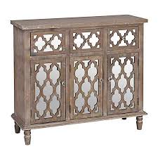 Ella Mirrored Quatrefoil Cabinet Kirklands Glass Kitchen Cabinet Doors Glass Kitchen Cabinets Furniture
