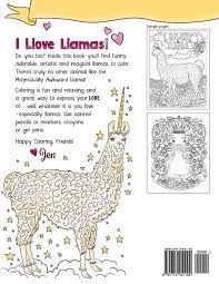 Coloring page with happy llama. I Llove Llamas Coloring Book I Love Coloring Books Volume 1 Racine Jen 9781719451192 Amazon Com Books