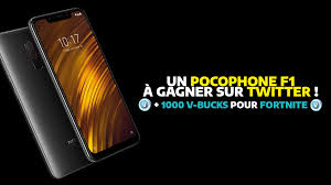 Just click to bellow button to get started. Gagne Un Pocophone F1 Et 1000 V Bucks Pour Fortnite