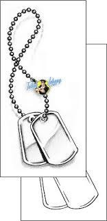 Patronage Tattoo Gjf 01410 Army Tattoos Dog Tags Tattoo Tattoos