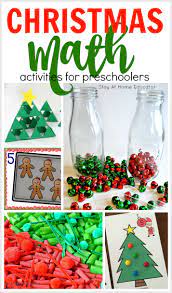 Get your little one into the holiday spirit with these fun crafts and games. 15 Christmas Math Activities For Preschoolers Stay At Home Educator