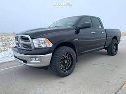 The ram 1500 is the king of all trucks, and the 2012 version adds pickup to the pickup with a new drivetrain. 2012 Dodge Ram 1500 Wheel Offset Aggressive 1 Outside Fender Leveling Kit 891105 Anthem Off Road