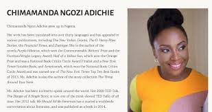 Ted talk subtitles and transcript: Ted Talk The Danger Of A Single Story Literary Analysis And Research Engl 1302