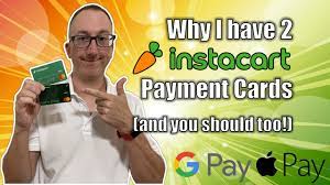 I think the boca zone just started iss. How To Get A Backup Instacart Payment Card How To Set Up Apple And Google Pay Youtube