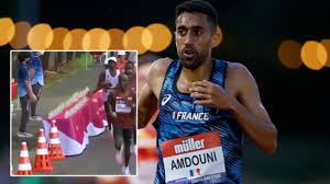 1 day ago · france's morhad amdouni has had his sportsmanship called into question after he was filmed knocking over water bottles at a rehydration station during the olympic men's marathon on sunday. Mixe7be0gl3w4m