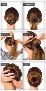 Coiffure 15 Tutoriels Pour Un Chignon Facile Glamour En 2020 Chignon Facile Faire Un Chignon Comment Faire Un Chignon