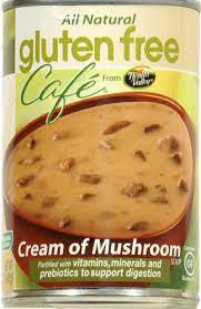 A roben ryberg recipe for a substitute that can be used in any recipe call for one (10 3/4 ounce) can of cream of chicken soup. Health Valley Gluten Free Cafe Cream Of Mushroom Soup 15 Fl Oz Kroger