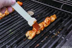 Grilled chicken kabob recipe is so easy and budget friendly. Bbq Chicken Kabobs 101 Cooking For Two