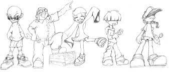 Print a variety of coloring pages drawings you can paint. Kids Next Door Skecth By Tariksama On Deviantart