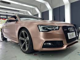 Rose gold copper chrome vinyl film wrap sticker decal air release bubble free tmhtrading. Audi A5 Full Wrap Cars Dere Matte Max Sticker Supply Facebook
