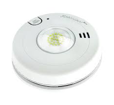 These generally use a bright, flashing strobe light instead of an audible alarm. First Alert Smoke Alarm With Led Strobe Light For The Hearing Impaired