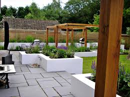 Click to add item 36 x 36 steel raised garden bed to the compare list. Why Your Contemporary Garden Will Look Ace With Straight Edges Houzz Uk