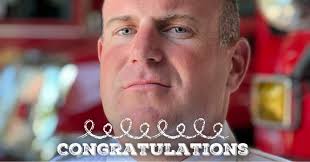 Congratulations to our very own Captain Mitch Trone! He works and  volunteers with Walkertown Fire Department but is a full time firefighter  with the City of King. He was recently awarded the