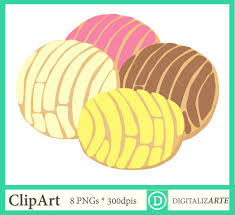 conchitas 8 clipart set pan dulce mexican pastries etsy clip art diy graphic design pan dulce pan dulce mexican pastries