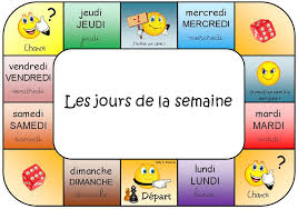 Amiscol Jours De La Semaine Activites Jours De La Semaine Enseignement Du Francais
