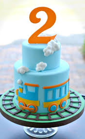 A bob the builder inspired cake for my son's 2nd birthday. 21 Marvelous Picture Of Birthday Cake For Boy Davemelillo Com Train Birthday Cake Birthday Cake Kids Baby Birthday Cakes