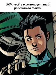 Franklin Richards é um personagem da Marvel Comics, filho de Reed Richards  (Sr. Fantástico) e Sue Storm (Mulher Invisível), e um mutante nível Ômega  com poderes psiônicos virtualmente onipotentes. ...