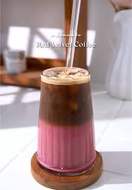Resep Kopi Red Velvet yang Cantik untuk Tahun Baru