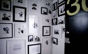 Only photo wall ideas for creatives!! Gallery Wall With Black And White Photos Houzz