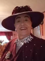 READY FOR CHURCH IN BURGUNDY:THANK GOD