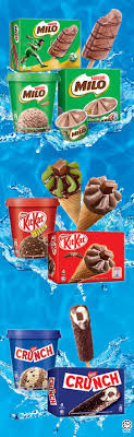 This year the company plans to launch up to six new ice cream products in an effort to lure consumers. Nestle Ice Cream Others Nestle Malaysia