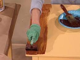Faux painting isn't just for walls and ceilings. How To Paint A Faux Wood Grain How Tos Diy