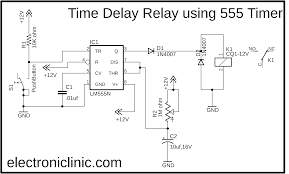 Circuits into the ever increasing ranks of timer users. Time Delay Relay Using 555 Timer Proteus Simulation And Pcb Design