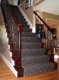 Dramatic Stairs Remodel Overland Park Kansas Carpet Staircase Carpet Stairs Stair Remodel