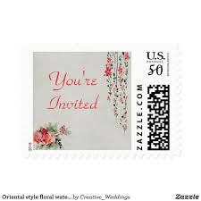 Floral Watercolor Custom Wedding Postage Stamp Usps Approved Change The Wording If You Wish Summer Wedding Invitations Wedding Postage Wedding Postage Stamps