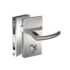 Mortise style patio door handles. Glass Door Lock With Latch Bolt Glass Lock Glass Door Locking System Office Glass Door Locks Sliding Glass Door Lock à¤• à¤š à¤¦ à¤µ à¤° à¤¤ à¤² R S Sales Private Limited Lucknow Id 15678313533