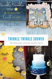 Five Awesome Second Baby Shower Ideas Pretty Printables Ink Star Baby Shower Theme Twinkle Twinkle Baby Shower Star Baby Shower Invitations