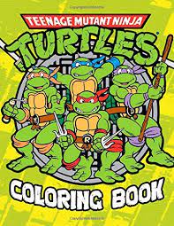 The teenage mutant ninja turtles, like many animated cartoon stories and characters, were first introduced in comic book form, and from there merchandising of the tmnt's eventually brought them. Teenage Mutant Ninja Turtles Coloring Book Stress Relieving Ninja Turtles Designs Great Coloring Books For Adults Kazami Nakiri Amazon De Bucher