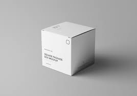 Download Square Package Box Mockup On Behance