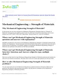 Alexander the great, isn't called great for no reason, as many know, he accomplished a lot in his short lifetime. Strength Of Materials Mechanical Engineering Questions And Answers Pdf Test Assessment Strength Of Materials