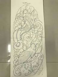Hình xăm cá chép bắp chân giá rẻ. Hinh Ca Chep Hinh XÄƒm Nháº­t Y TÆ°á»Ÿng Hinh XÄƒm Hinh XÄƒm Má»±c