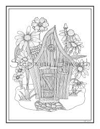 Get ready for all the spring and summer fun with a cute fairy garden coloring page. Pin On Mushrm