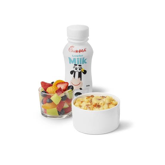 Chick-fil-A Mac & Cheese Kids Meal, AI generated