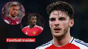 Jarrod Bowen, Ayden Heaven react to Declan Rice's Arsenal Champions League  message