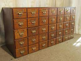 Maybe you would like to learn more about one of these? Oak 35 Drawer Card Index Filing Cabinet Wine Rack Antiques Atlas
