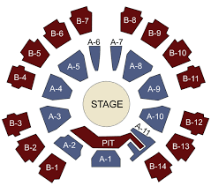 celebrity theatre phoenix az seating chart stage