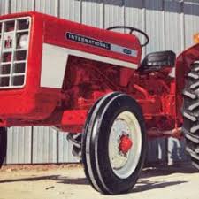 Image result for Red 1972 Tractor