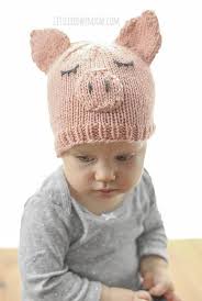 Knit an adorable pretty kitty cat hat for your little one with this cute and easy knitting pattern! Baby Pig Hat Knitting Pattern Pig Knitting Pattern Kids Etsy Cat Ear Hat Pattern Cat Hat Pattern Hat Knitting Patterns