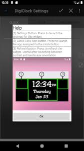 Put your finger in the middle of the screen for a few seconds, then select widgets and scroll to the bottom where you will see time and weather. Sd Digiclock Widget Apk For Android Free Download On Droid Informer
