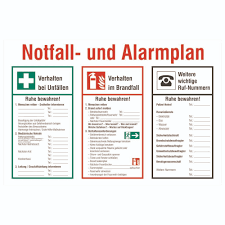 Alarmplan is designed with your daily life in mind. Wolk Notfall Und Alarmplan Kunststoff Pvc Donges