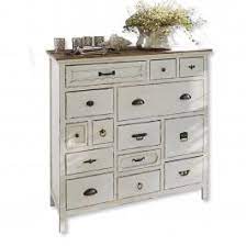 Kommoden online kaufen wohnzimmer kommoden schlafzimmer kommoden kommode in weiß & schwarz shabby schuhschrank weiß holzkörben calavon. Weisse Kommode Mit Holzkorben A Sitzbank Maritim Mit 3 Schubladen Online Kaufen Bei Dutch Flair Liebevoll Verziert Mit Einer Schleife Lasst Den Shabby Look Oder Landhausstil Landhaus Kommode Beistelltisch