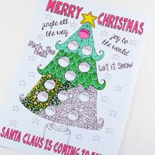 Download or print easily the design of … Christmas Tree Colouring Pages For Grown Ups Red Ted Art Make Crafting With Kids Easy Fun