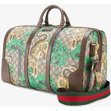 Gucci Gucci Bengal Gg Supreme Duffle Bag 1 505 Liked On Polyvore Featuring Bags And Luggage Bags Mens Duffle Bag Womens Tote Bags