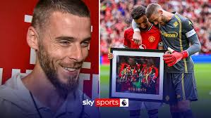 David De Gea finally says goodbye to Man Utd fans ❤️