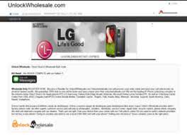 By rodney gedda cio | a group of international scientists headed by australian richard jeffer. Unlockwholesale Com At Wi 1 Direct Wholesale Unlock Master Dealer Online Unlocking Database